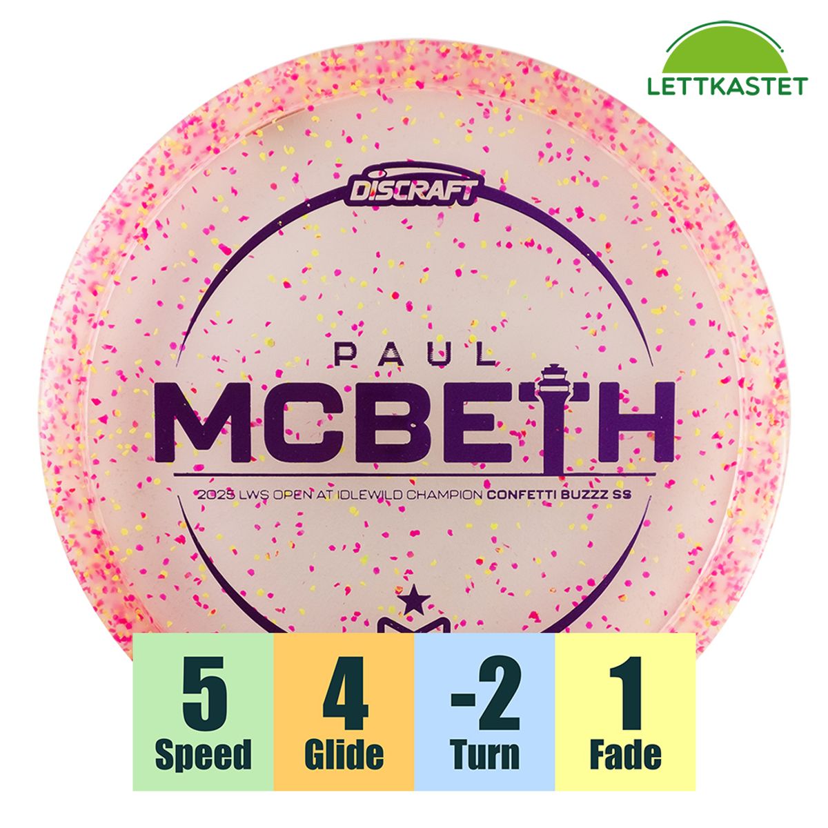 Z Line Victory Confetti Buzzz SS - 2025 Paul McBeth LWS Open