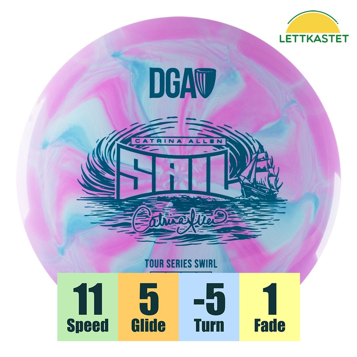 Tour Series Swirl Sail - Catrina Allen 2026