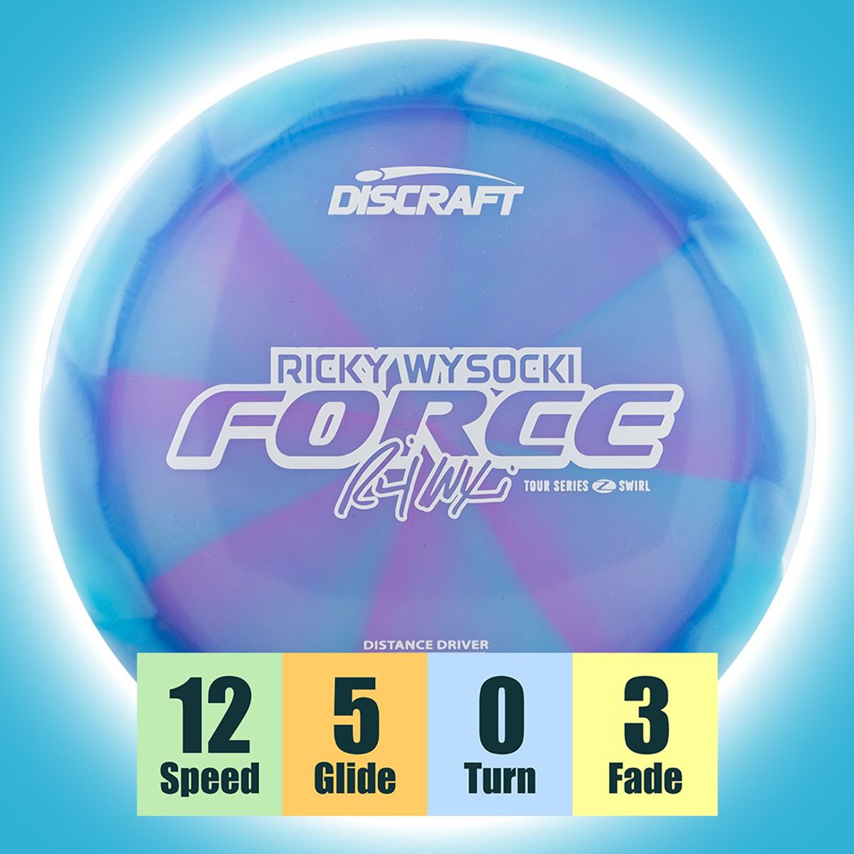 Z Swirl Force - 2025 Ricky Wysocki Tour Series - Krokhol Disc Golf