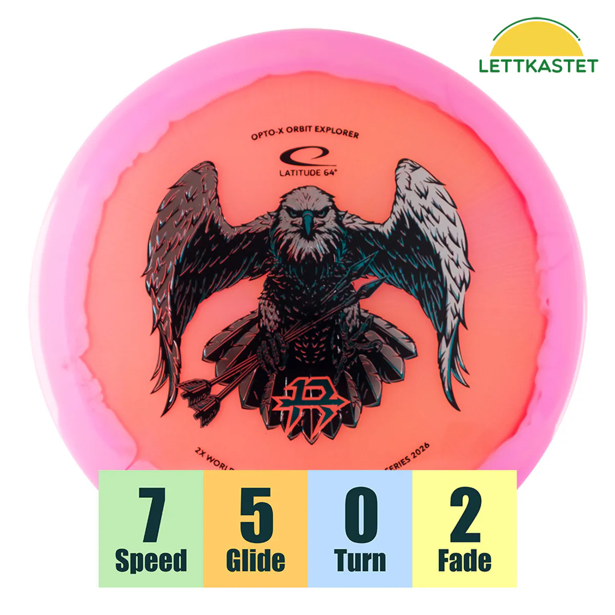 Latitude 64 Opto-X Orbit Explorer - Fairway Driver - Krokhol Disc