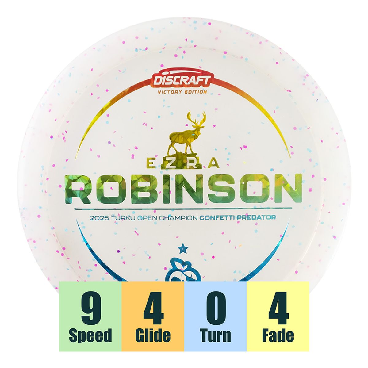 Z Line Victory Confetti Predator - 2025 Ezra Robinson Turku Open
