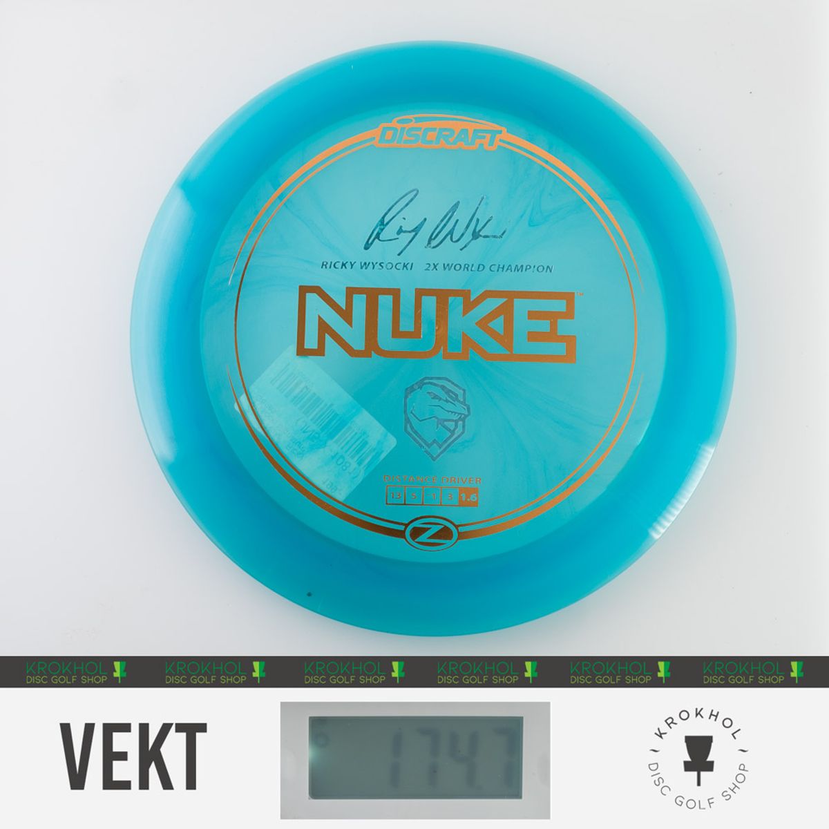 [極美品] Drug Dealer JKT by Local GOLF Z Line Nuke - Ricky Wysocki Signature Series - Krokhol Disc