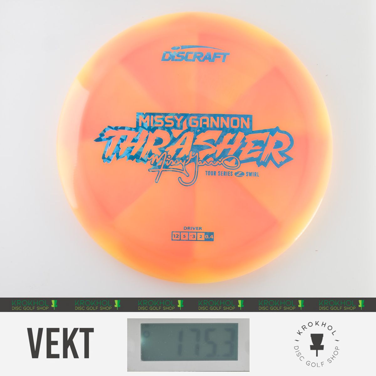 Z Swirl Thrasher - 2025 Missy Gannon Tour Series - Krokhol Disc