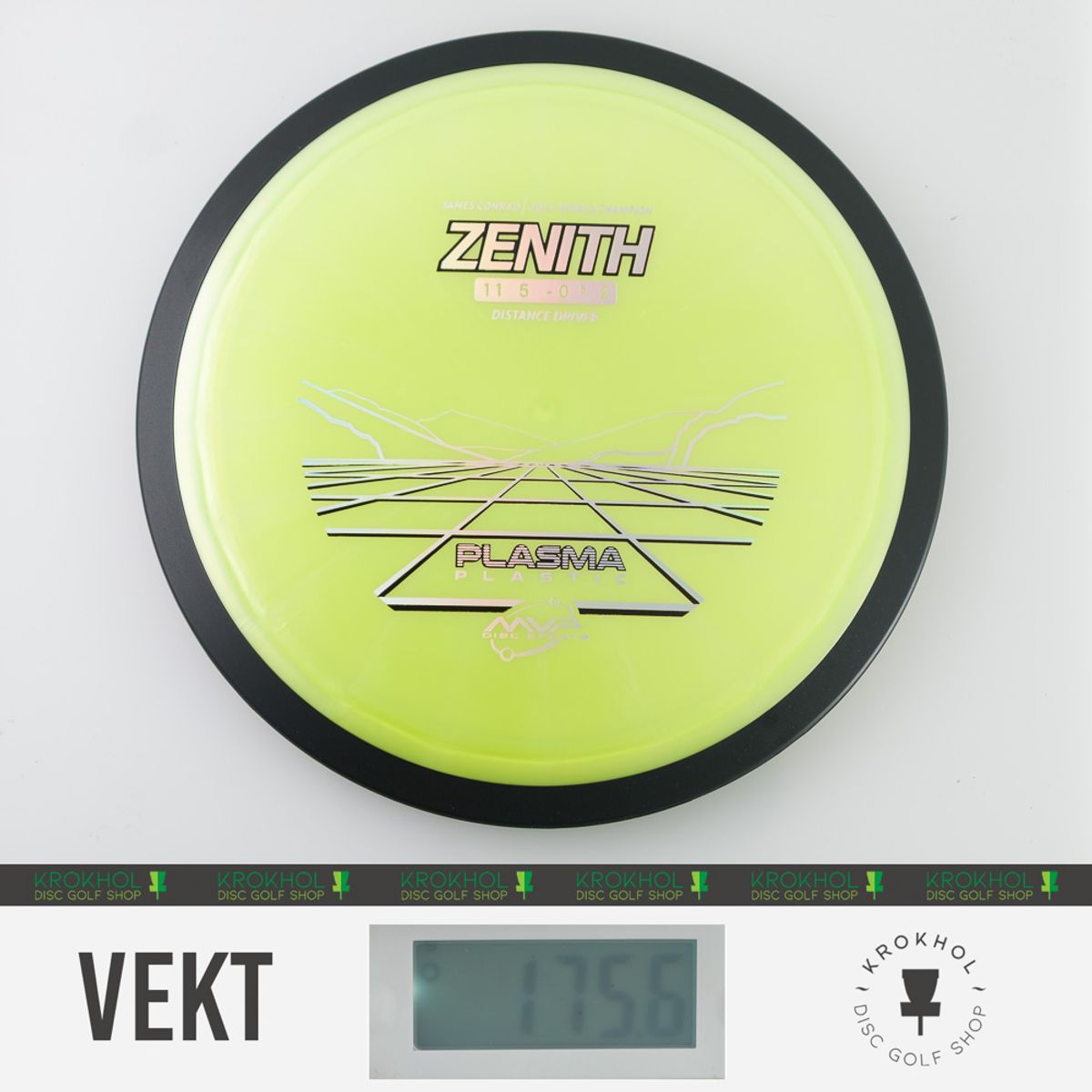 Plasma Zenith - James Conrad Line - Krokhol Disc Golf Shop