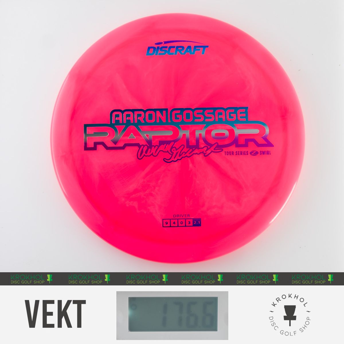 G-RAP / Swiss – What Does It Mean Z Swirl Raptor - 2025 Aaron Gossage Tour Series - Krokhol
