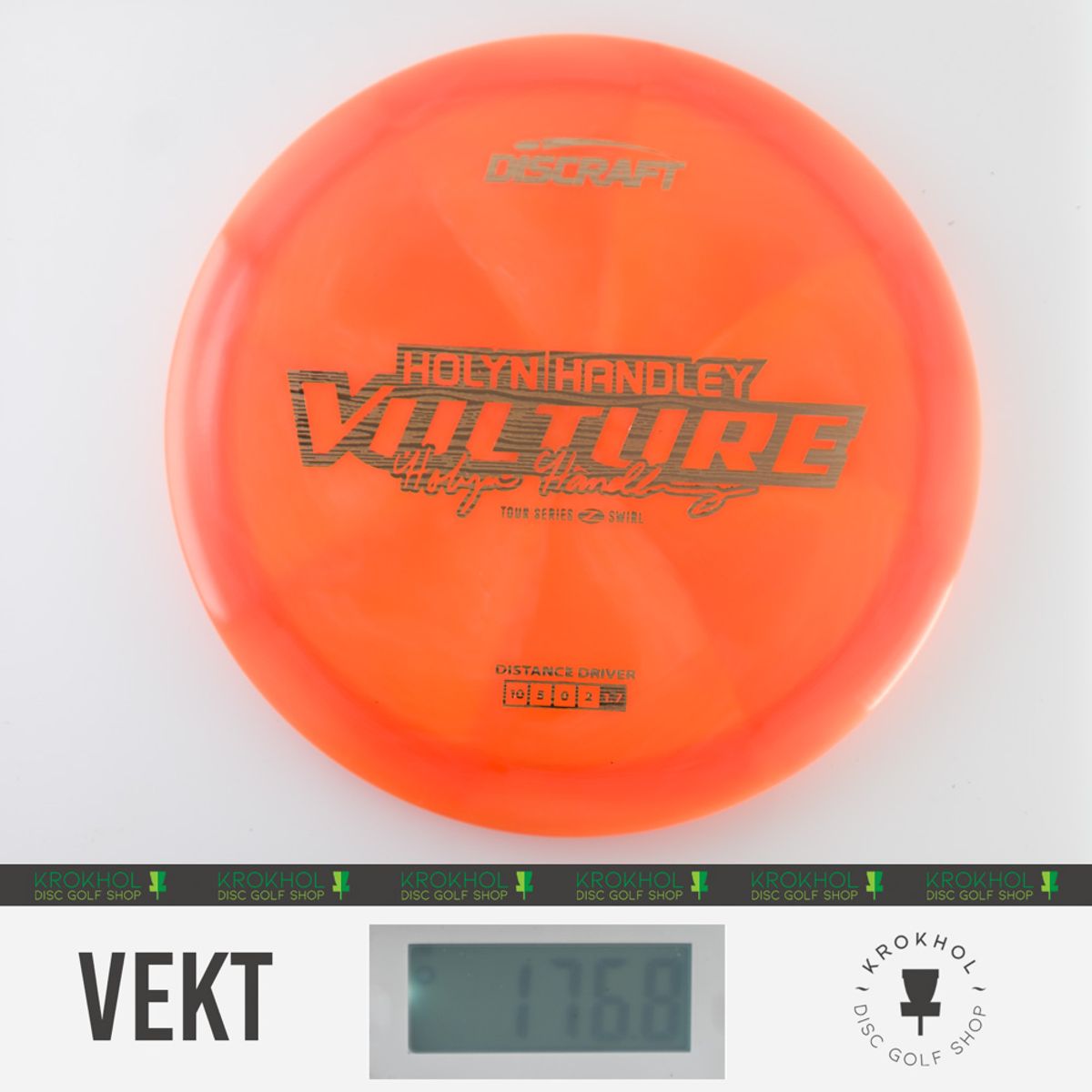 Discraft Z Swirl Vulture 2025 | Control Driver - Krokhol Disc Golf