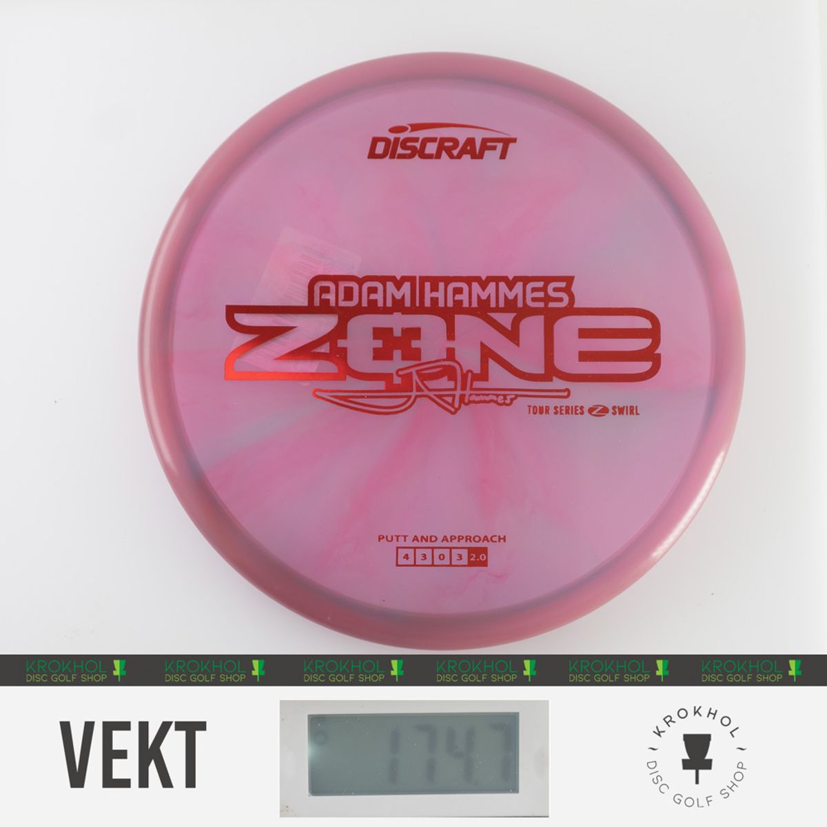 Z Swirl Zone - 2025 Adam Hammes Tour Series - Krokhol Disc
