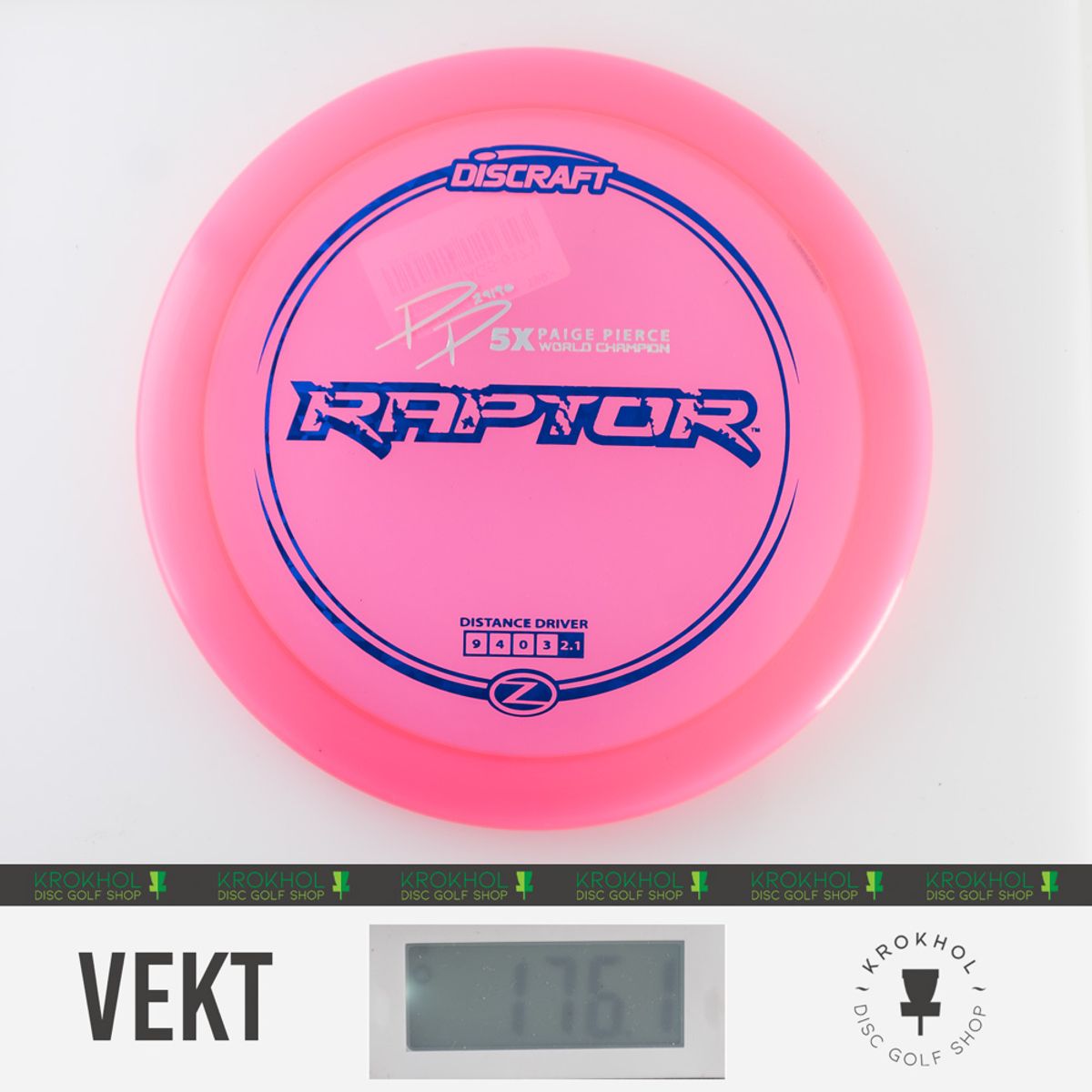 Z Line Raptor - Paige Pierce 5x World Champion