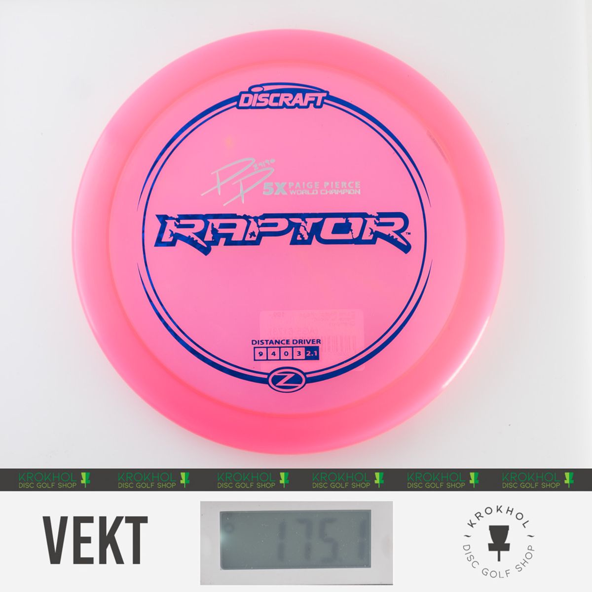 Z Line Raptor - Paige Pierce 5x World Champion