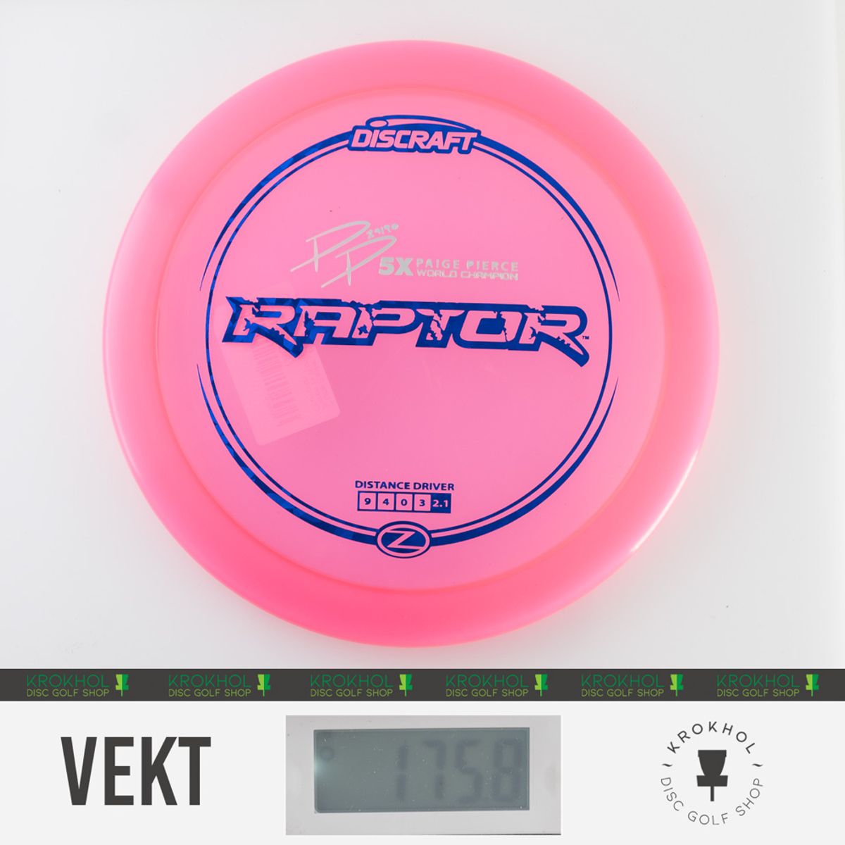 Z Line Raptor - Paige Pierce 5x World Champion