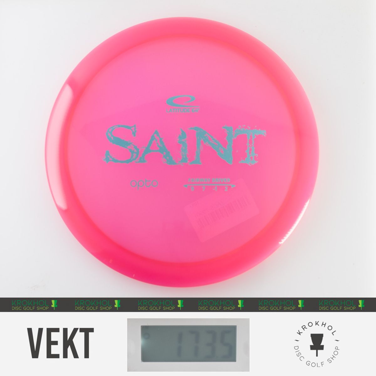 Opto Saint fra Latitude 64 - Krokhol Disc Golf Shop - Krokhol Disc
