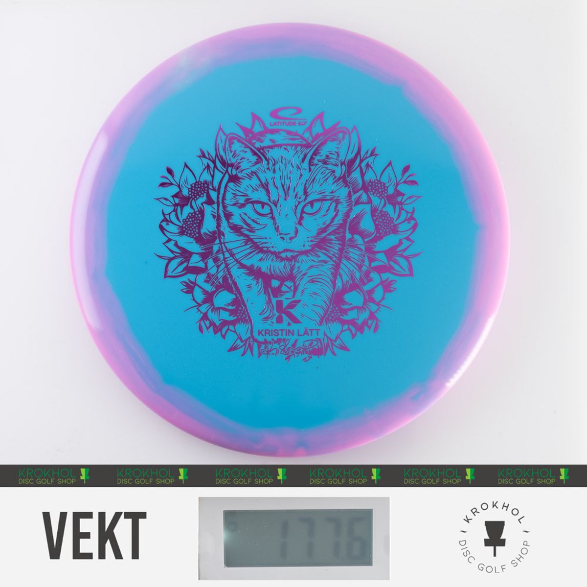 専用 ラビット音叉 ブルーゴースト 2025 Gold Orbit Claymore - 2025 Kristin Lätt Team Series - Krokhol Disc