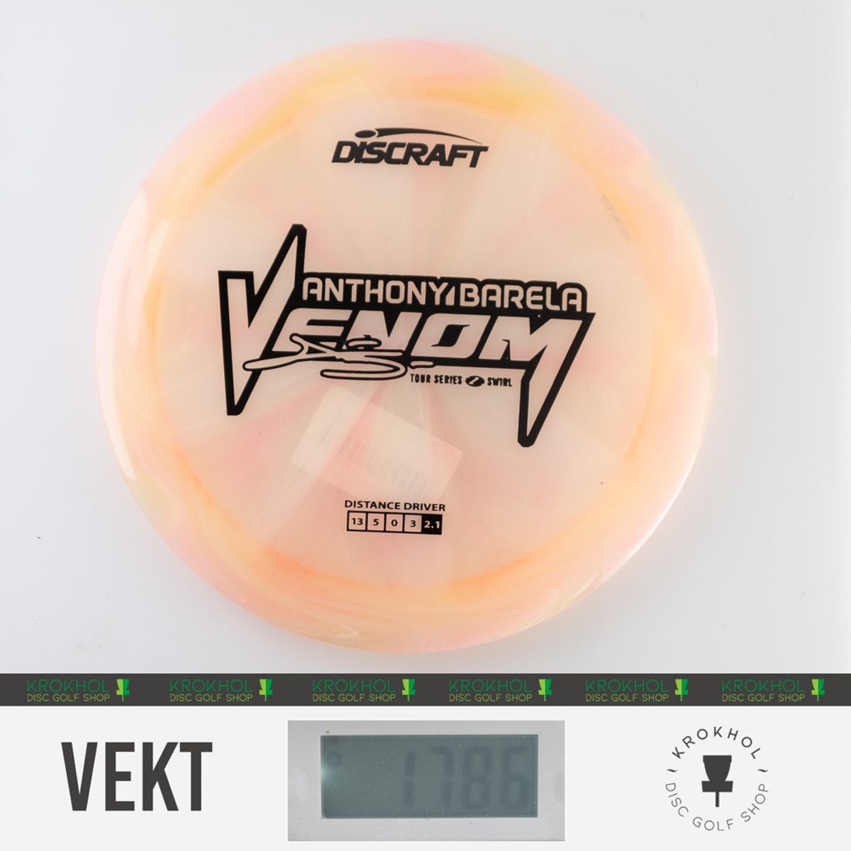 Z Swirl Venom - 2025 Anthony Barela Tour Series - Krokhol Disc