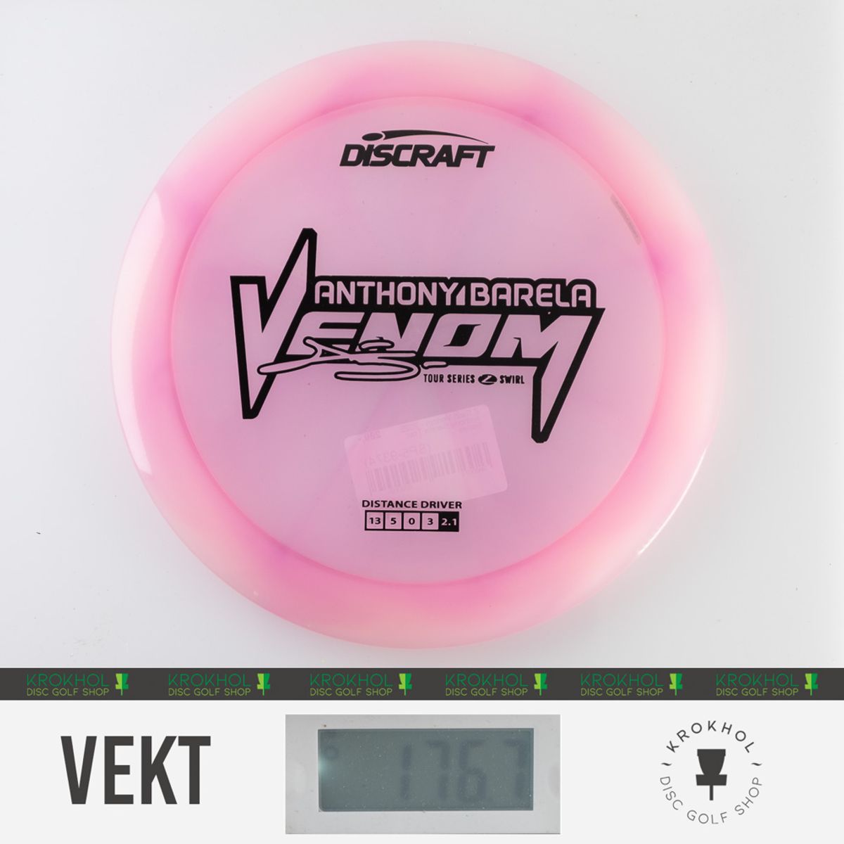 Z Swirl Venom - 2025 Anthony Barela Tour Series - Krokhol Disc