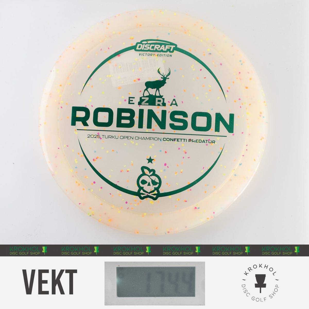 Z Line Victory Confetti Predator - 2025 Ezra Robinson Turku Open