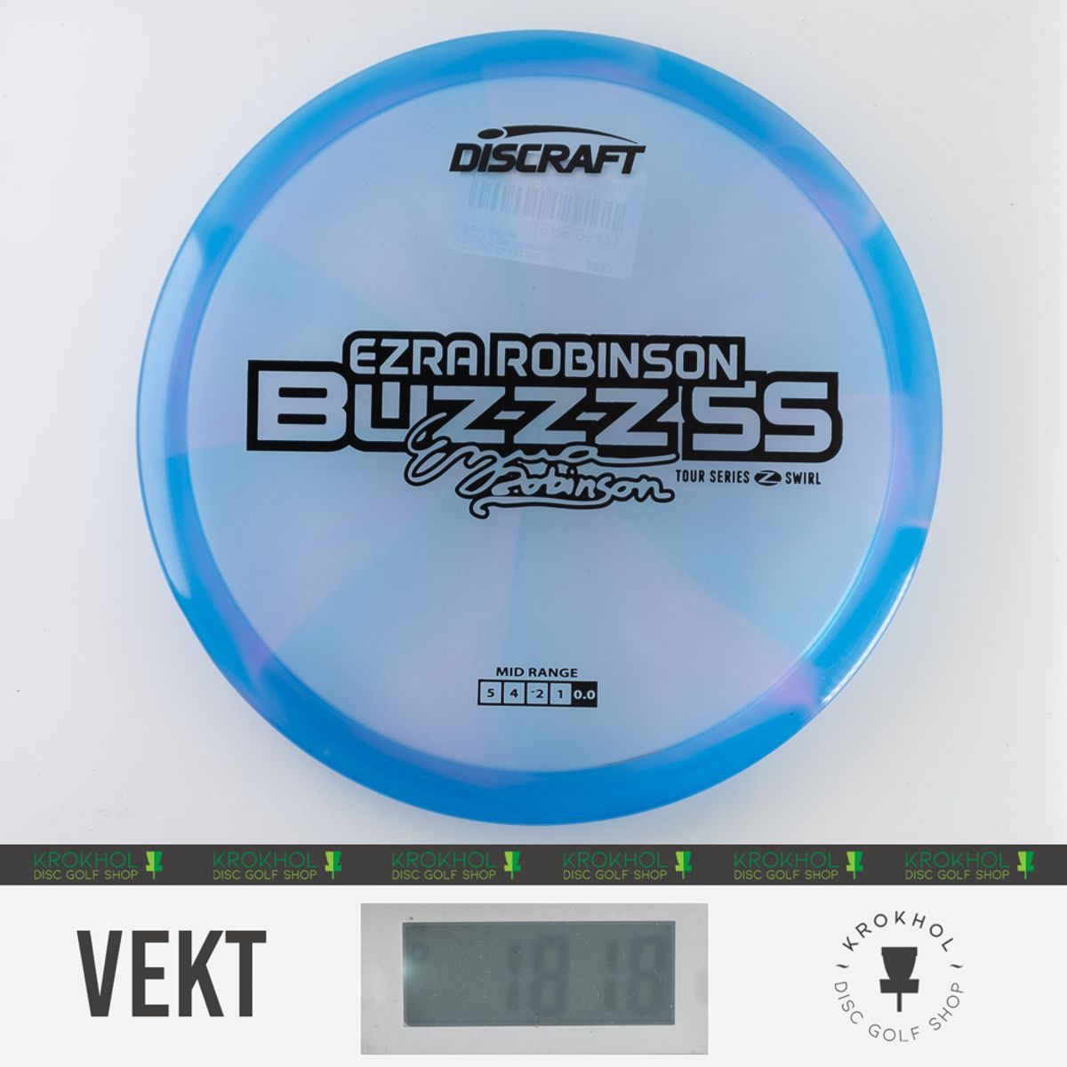 Z Swirl Buzzz SS - 2025 Ezra Robinson Tour Series - Krokhol Disc
