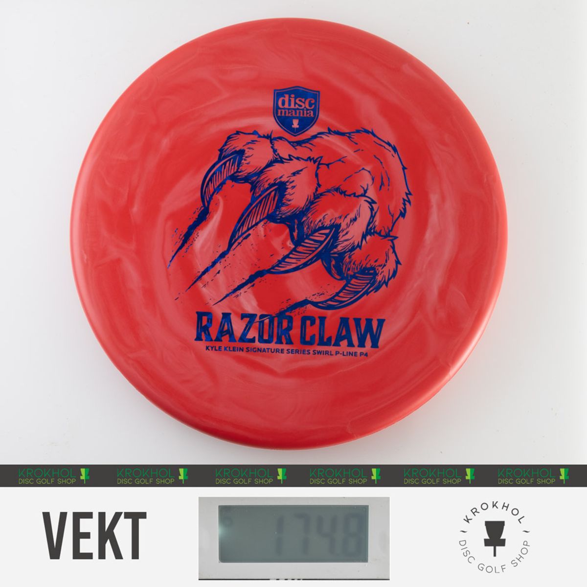 P-Line Swirl Flex2 P4 - Razor Claw Kyle Klein Signature Series