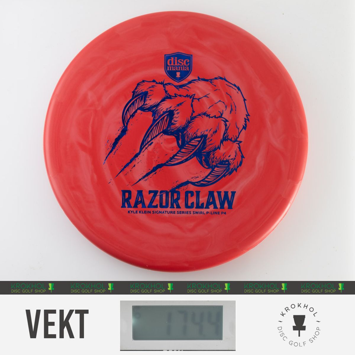 P-Line Swirl Flex2 P4 - Razor Claw Kyle Klein Signature Series