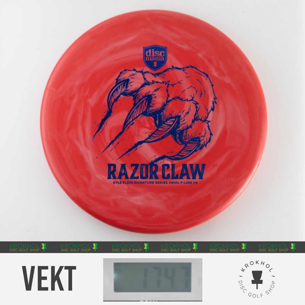 P-Line Swirl Flex2 P4 - Razor Claw Kyle Klein Signature Series