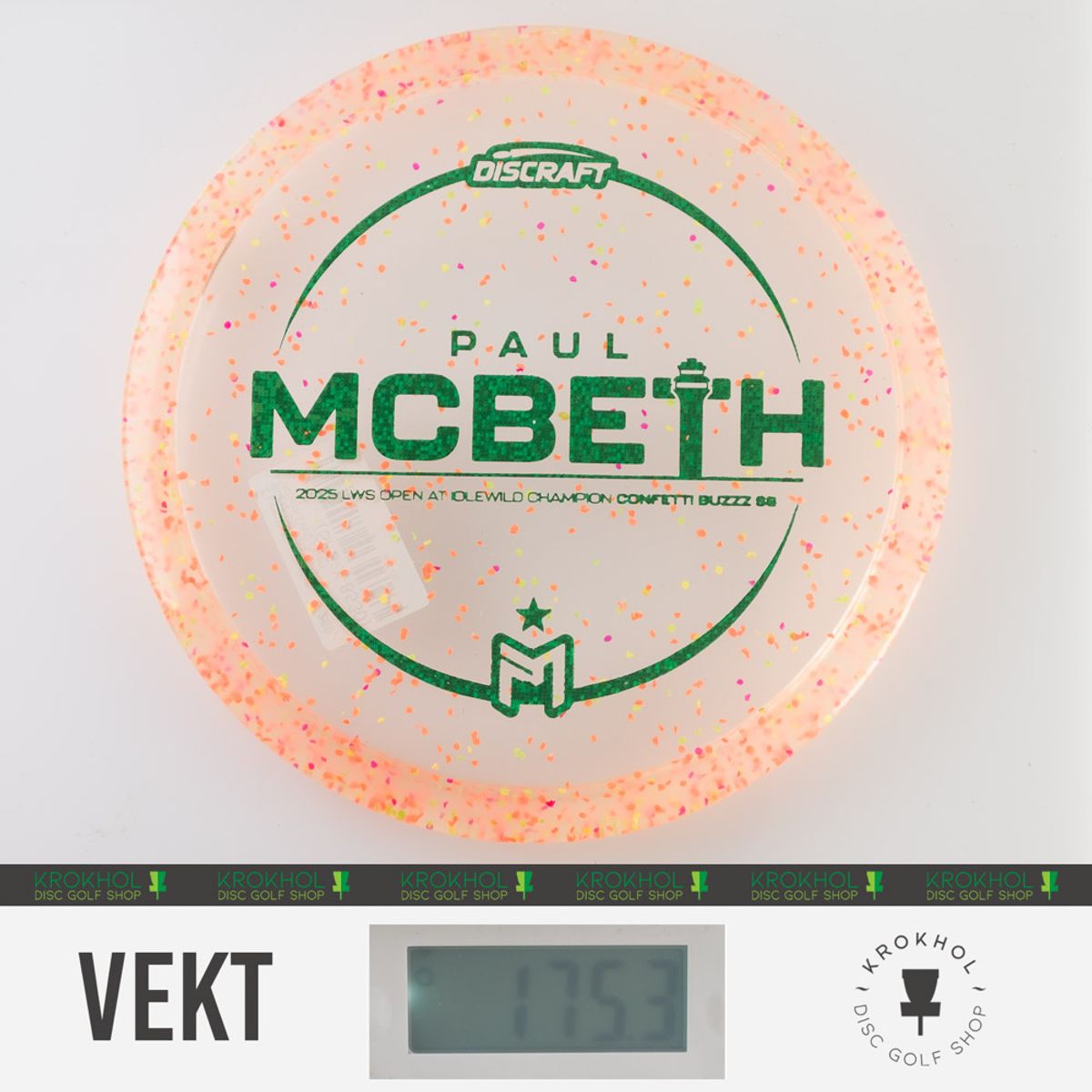 Z Line Victory Confetti Buzzz SS - 2025 Paul McBeth LWS Open