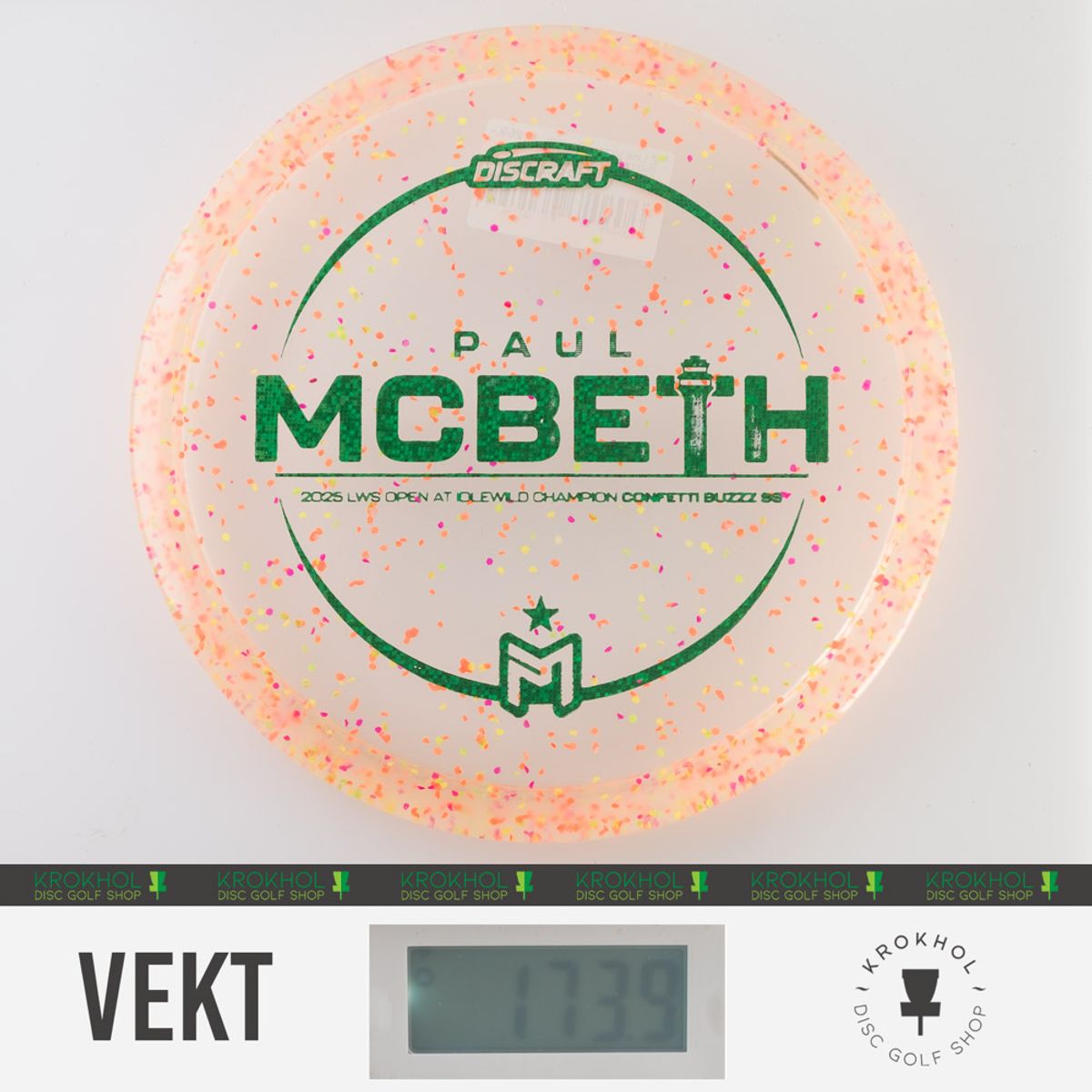 Z Line Victory Confetti Buzzz SS - 2025 Paul McBeth LWS Open