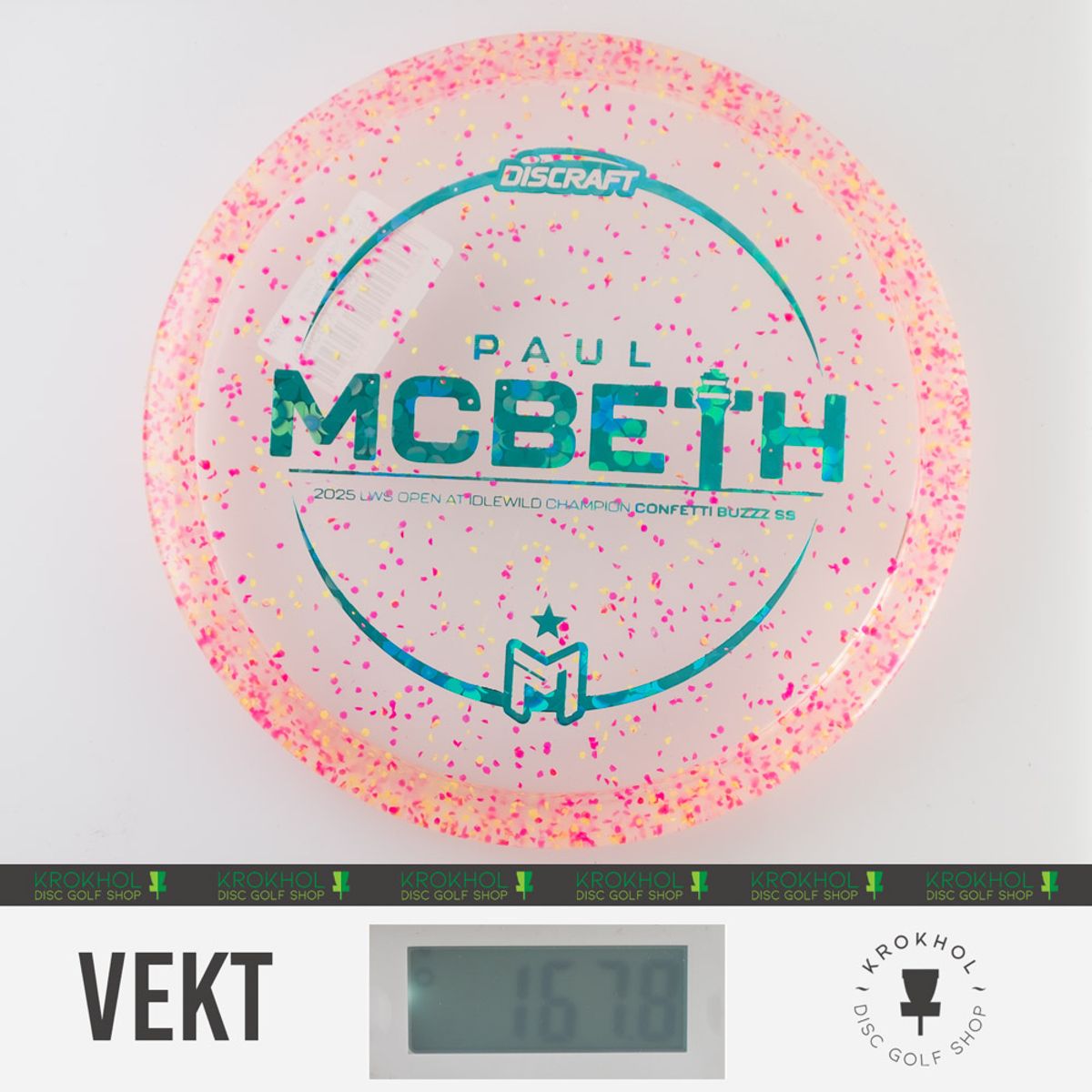 Z Line Victory Confetti Buzzz SS - 2025 Paul McBeth LWS Open