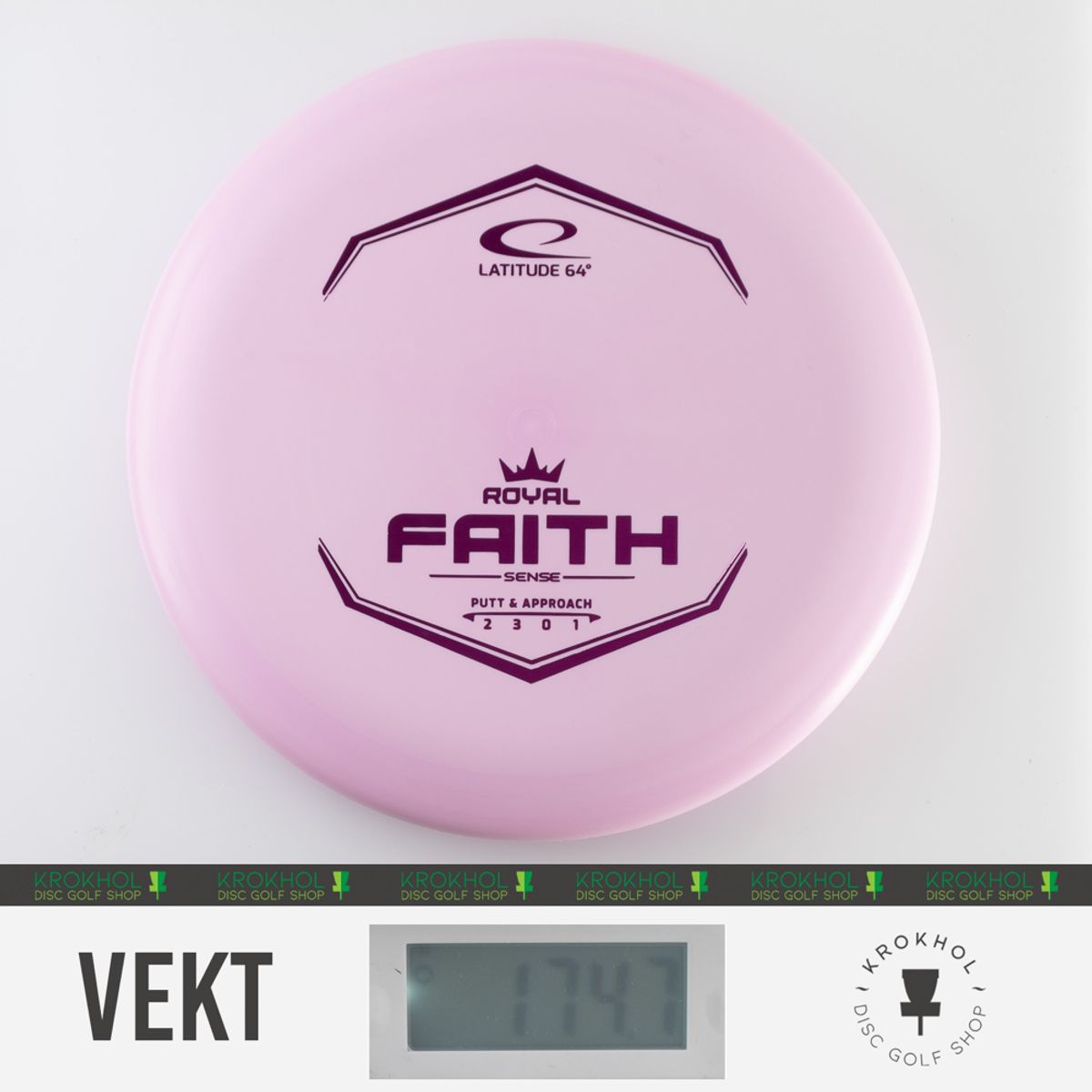 Latitude 64 Sense Faith - Putter | Krokhol DGS - Krokhol Disc Golf