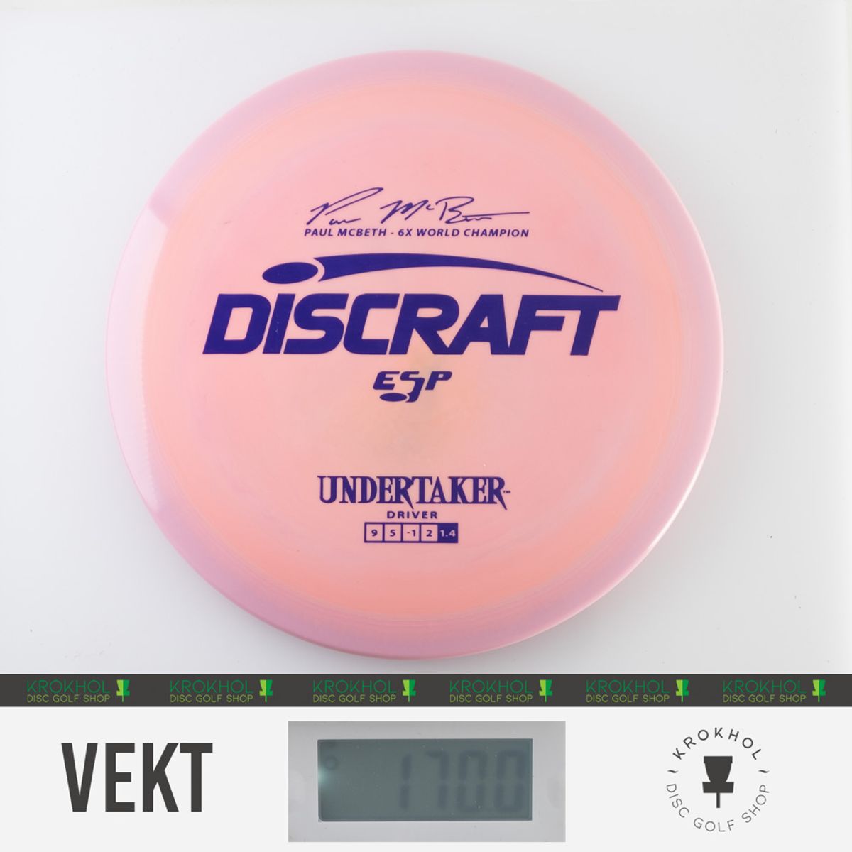 ESP Undertaker - Paul McBeth Signature Series