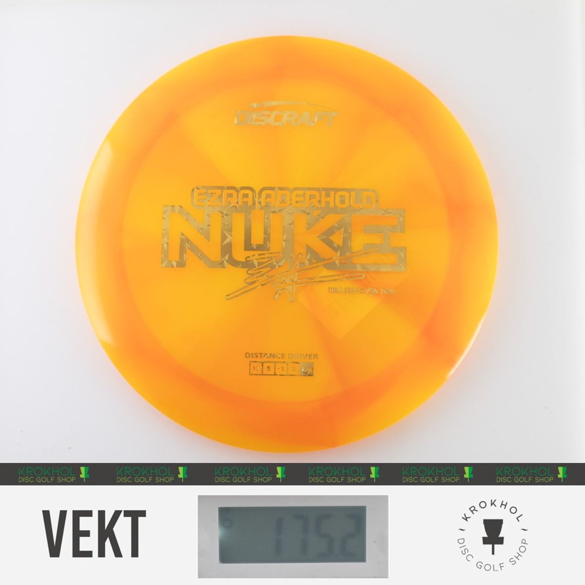ピグマエア現地球XL Z Swirl Nuke - 2025 Ezra Aderhold Tour Series - Krokhol Disc Golf Shop