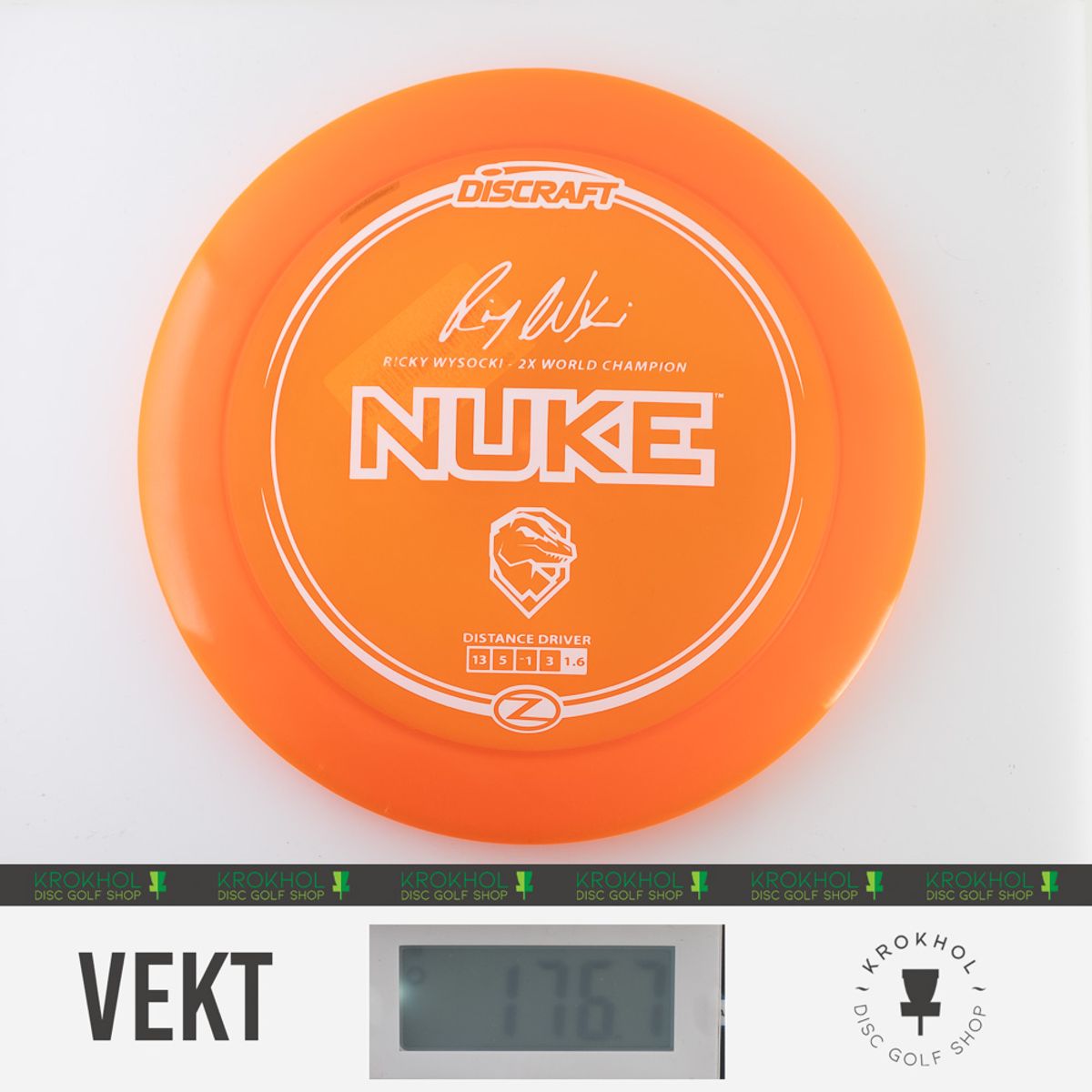 Z Line Nuke - Ricky Wysocki Signature Series - Krokhol Disc Golf Shop