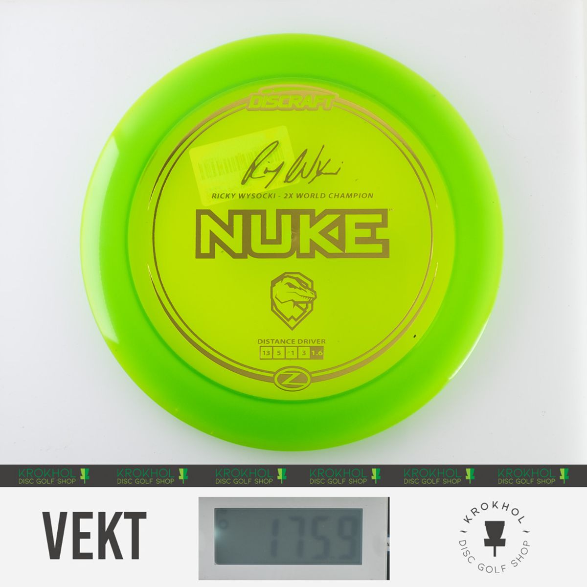 Z Line Nuke - Ricky Wysocki Signature Series - Krokhol Disc Golf Shop
