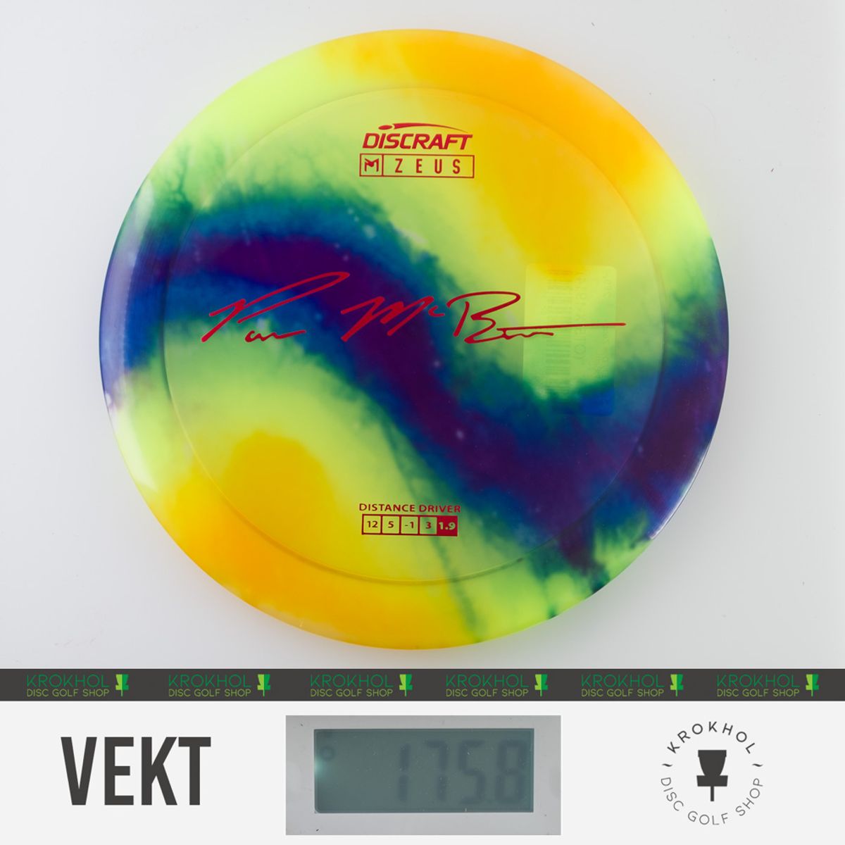 Z Line Fly Dye Zeus - Paul McBeth