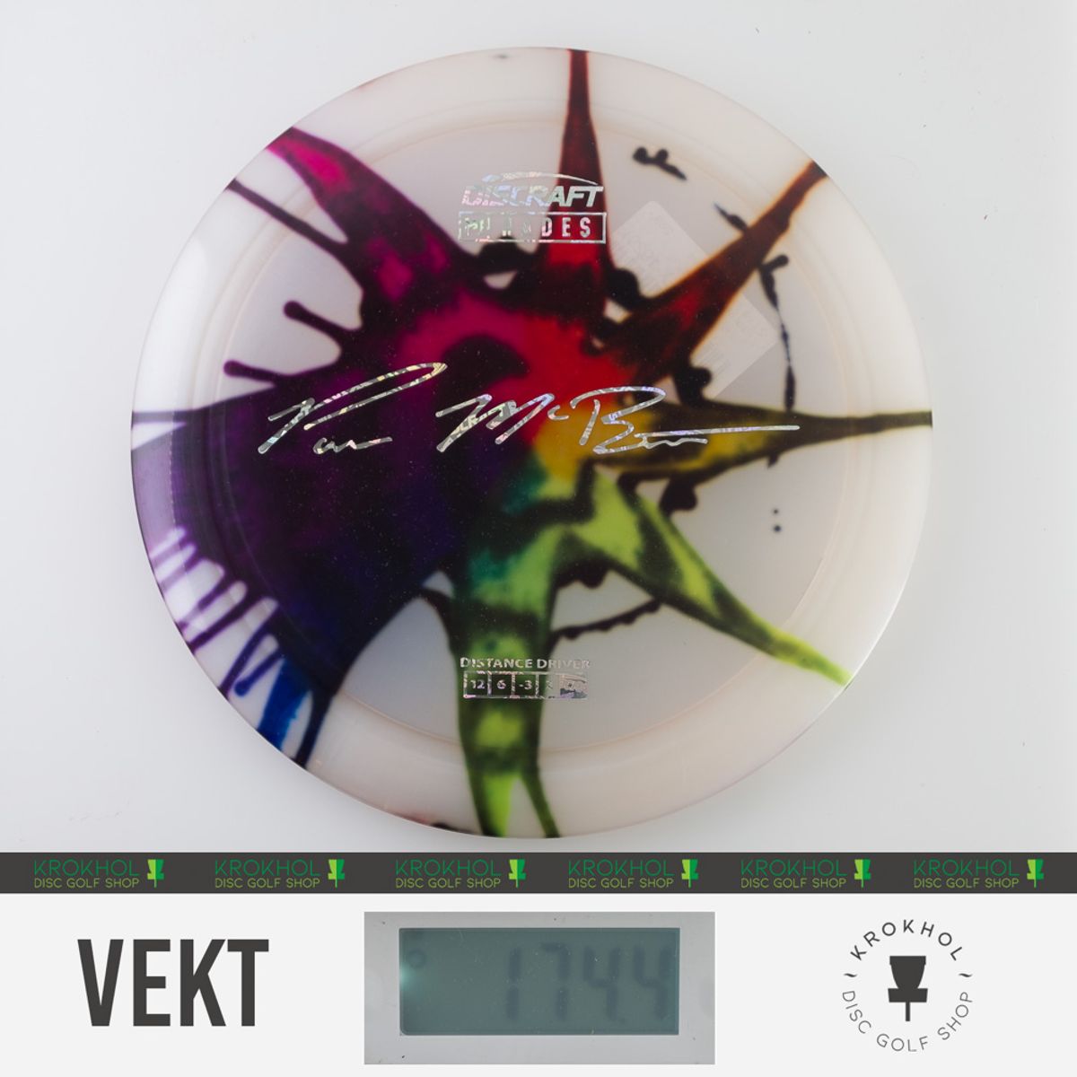 Z Line Fly Dye Hades - Paul McBeth fra Discraft - Krokhol Disc