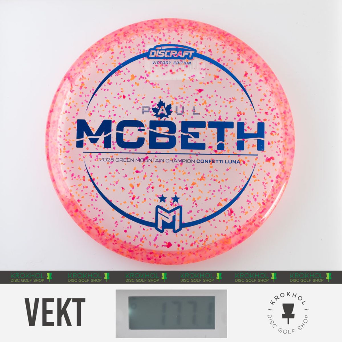 Z Line Victory Confetti Luna - 2025 Paul McBeth - Green Mountain