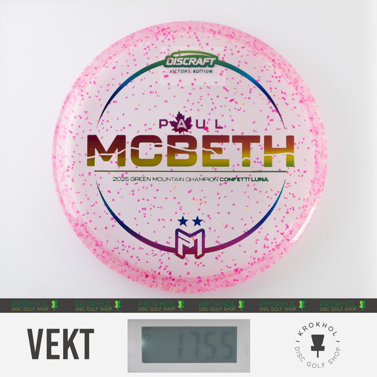 Z Line Victory Confetti Luna - 2025 Paul McBeth - Green Mountain