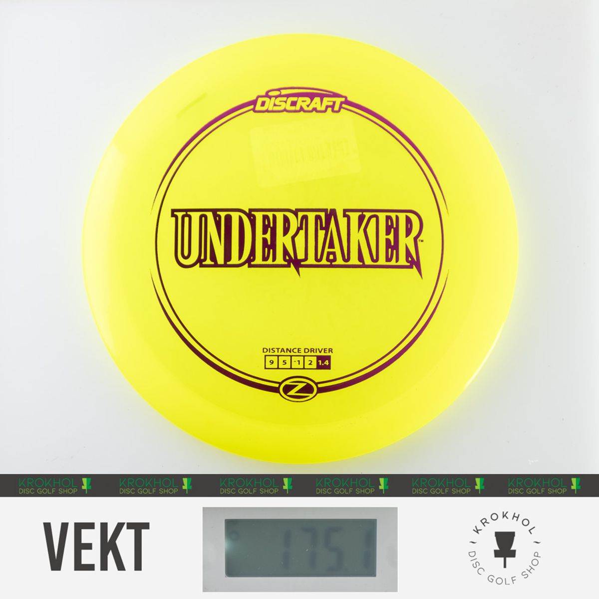 Z Line Undertaker - Paige Pierce 5x World Champion - Krokhol Disc