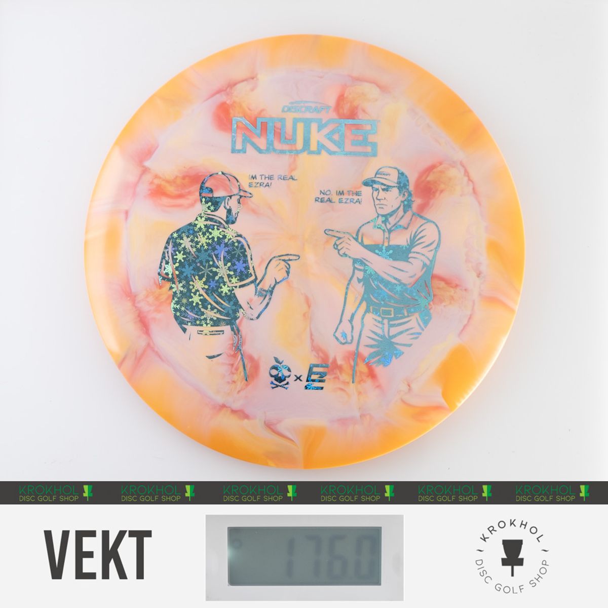 ESP Swirl Nuke - 2025 Ezra vs Ezra Collab - Krokhol Disc Golf Shop