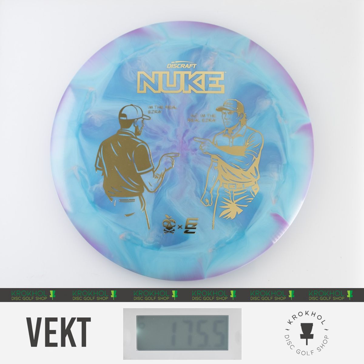 ESP Swirl Nuke - 2025 Ezra vs Ezra Collab - Krokhol Disc Golf Shop