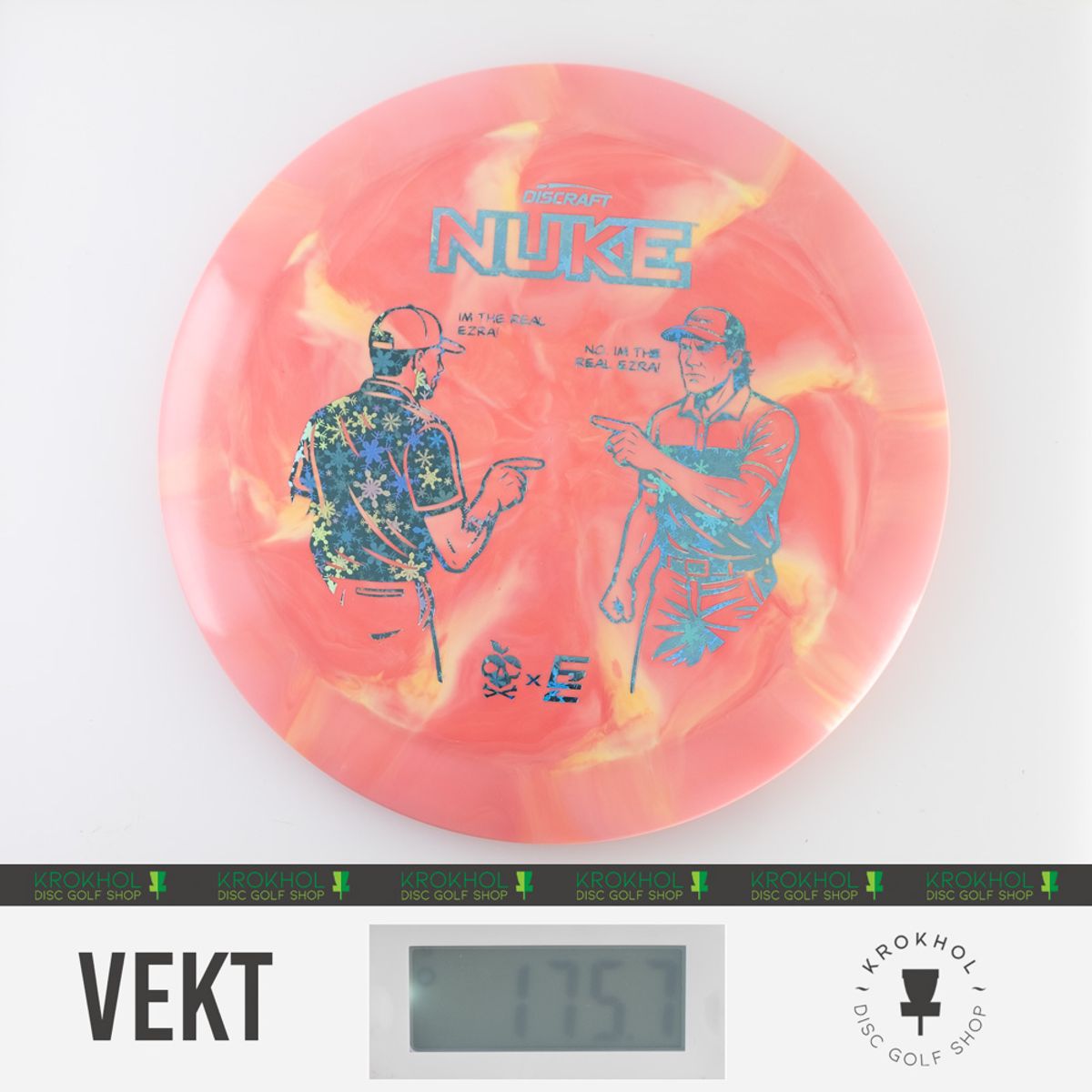 ESP Swirl Nuke - 2025 Ezra vs Ezra Collab - Krokhol Disc Golf Shop