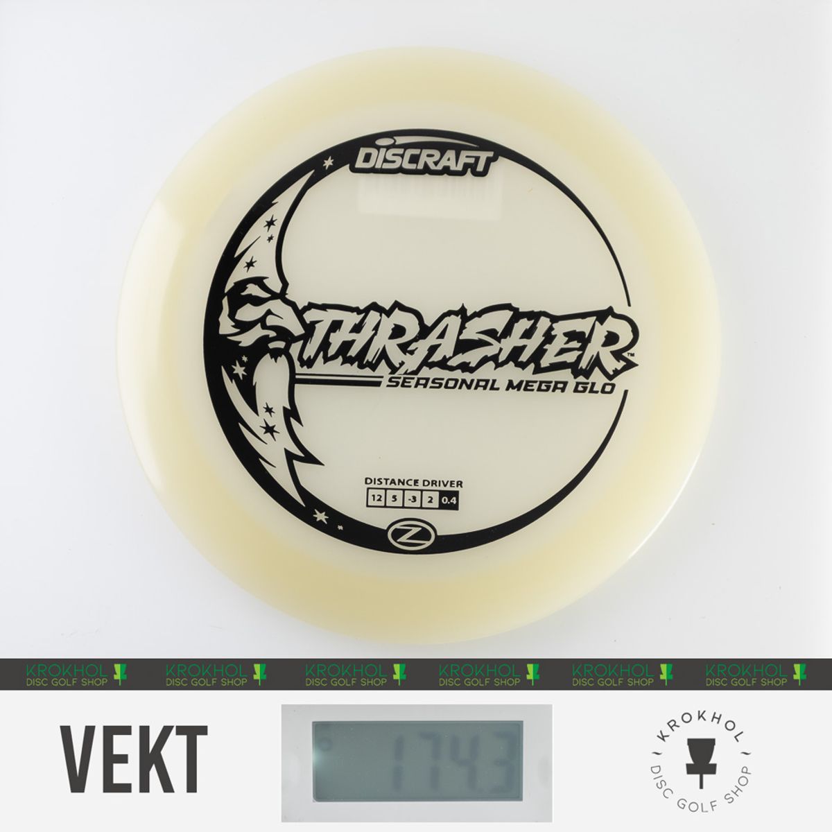 Mega Glo Z Thrasher - Krokhol Disc Golf Shop