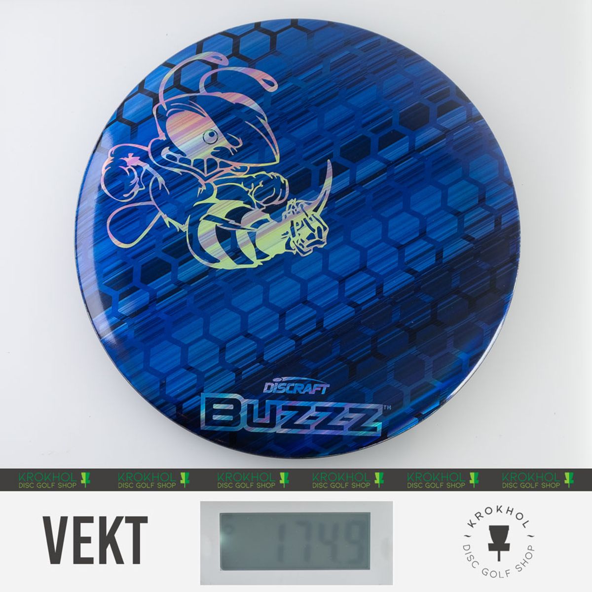 ESP Full Foil SuperColor Buzzz Honeycomb - Silver Buzzz Stamp