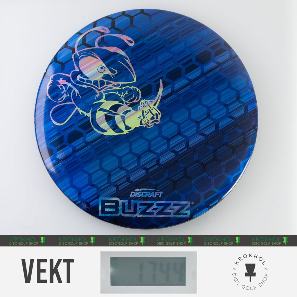 ESP Full Foil SuperColor Buzzz Honeycomb - Silver Buzzz Stamp