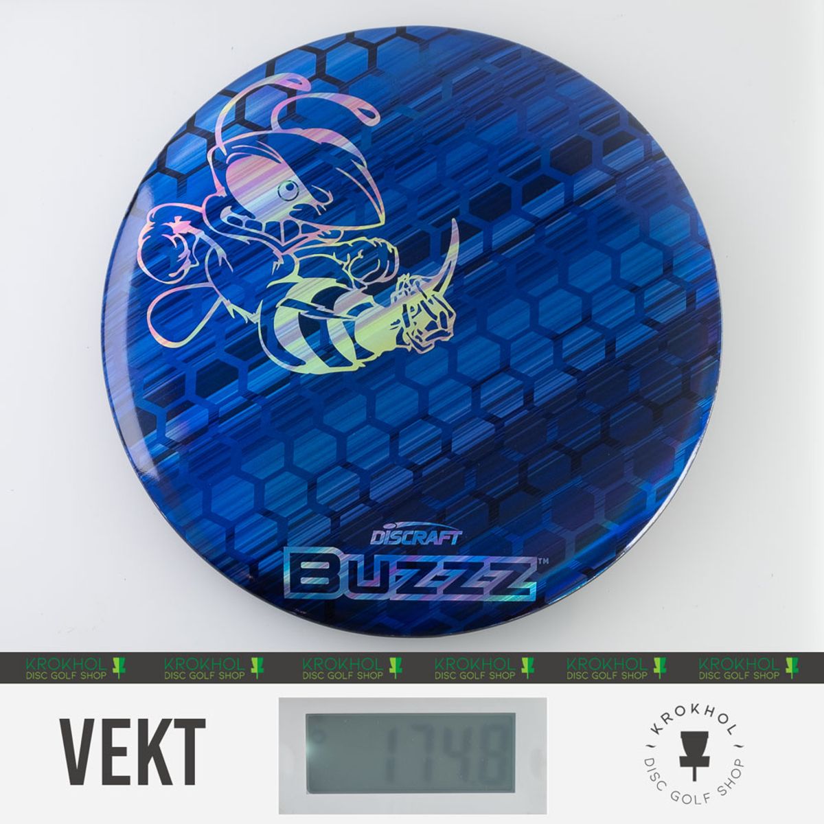 ESP Full Foil SuperColor Buzzz Honeycomb - Silver Buzzz Stamp