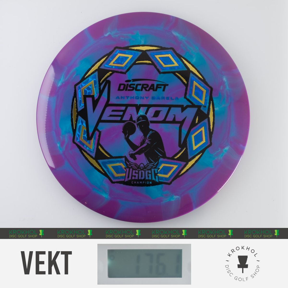 ESP Swirl Venom - Anthony Barela USDGC Champion Edition
