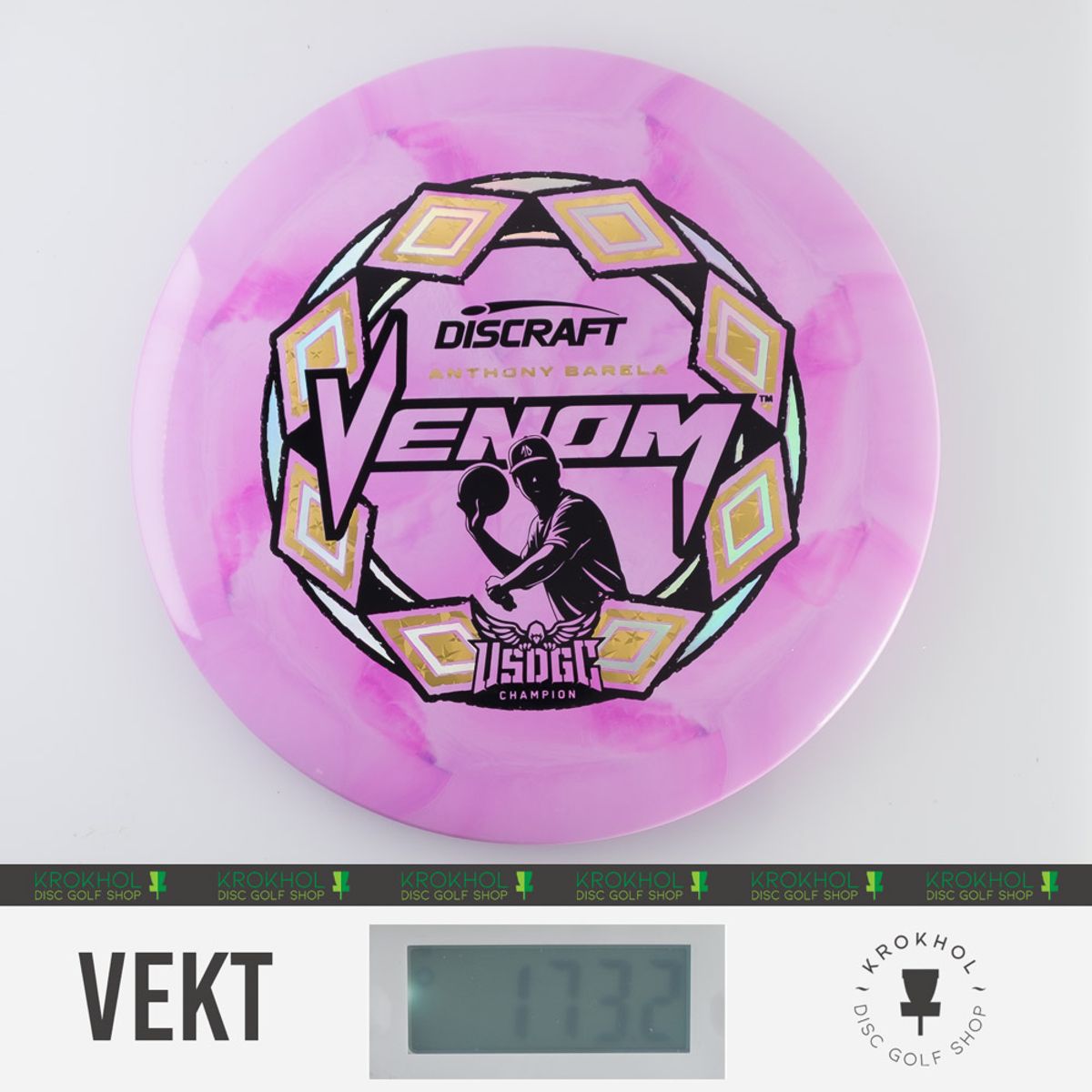 ESP Swirl Venom - Anthony Barela USDGC Champion Edition