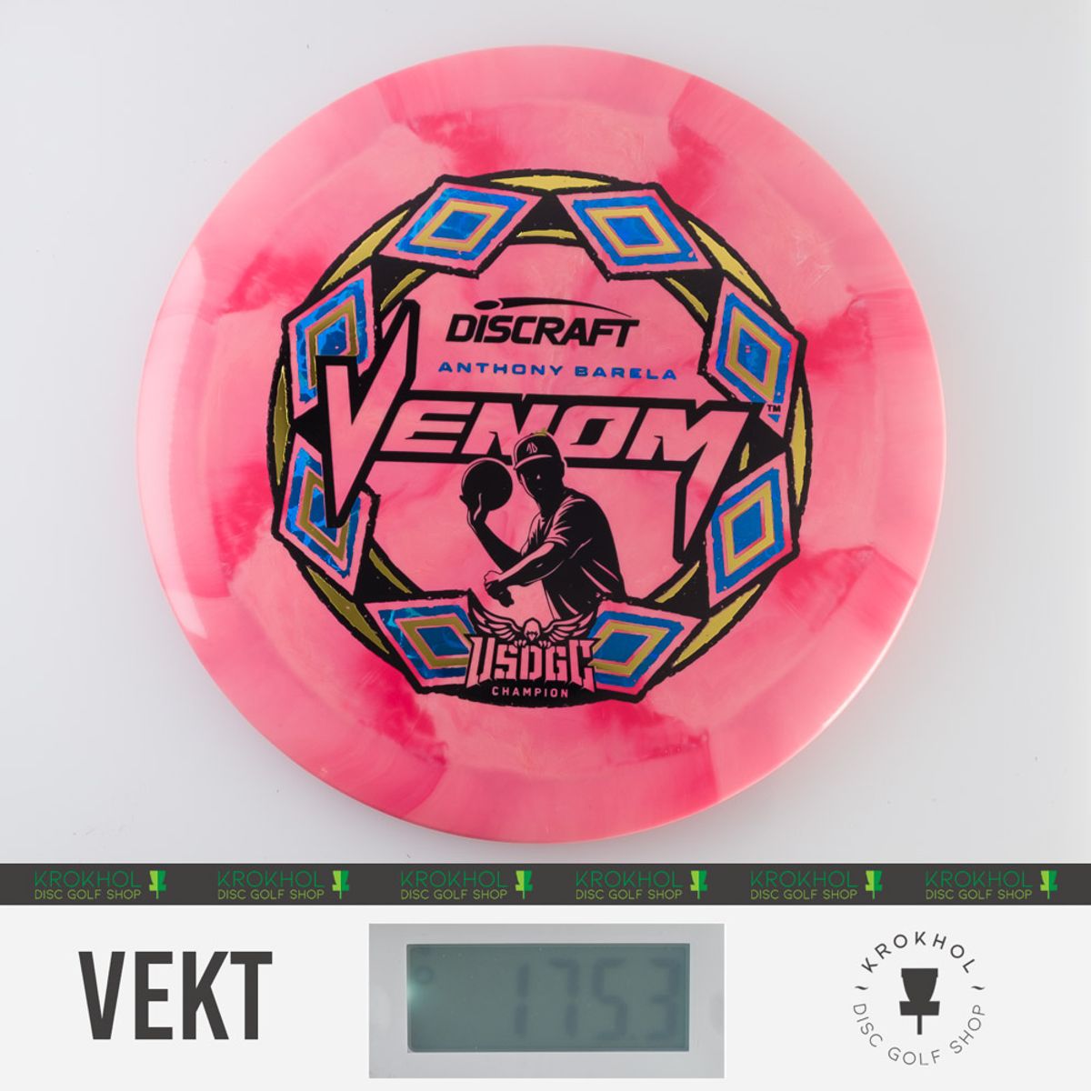 ESP Swirl Venom - Anthony Barela USDGC Champion Edition