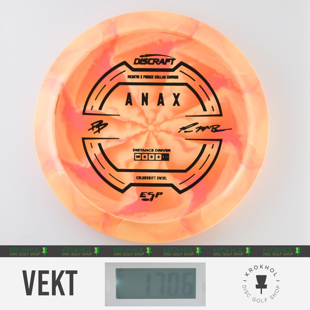 ESP Colorshift Swirl Anax - Paul McBeth & Paige Pierce Collab