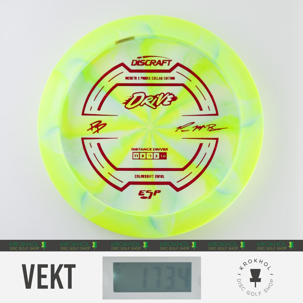 ESP Colorshift Swirl Drive - Paul McBeth & Paige Pierce Collab