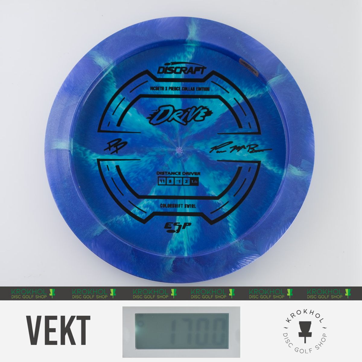 ESP Colorshift Swirl Drive - Paul McBeth & Paige Pierce Collab