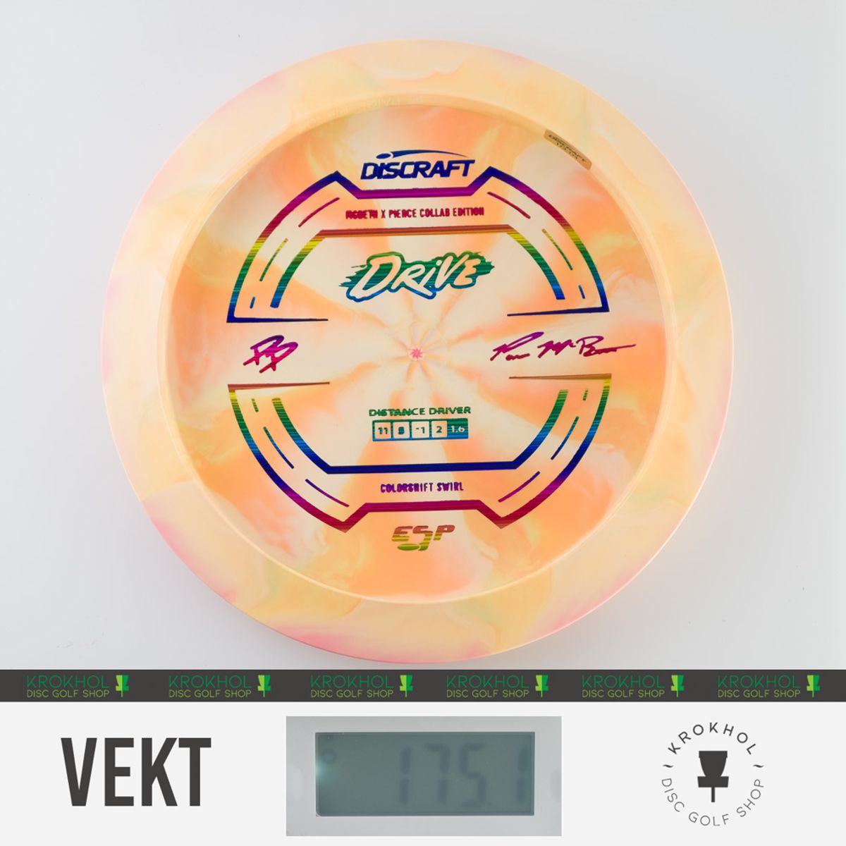 ESP Colorshift Swirl Drive - Paul McBeth & Paige Pierce Collab